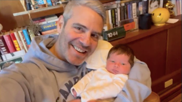 Andy Cohen gave his daughter Lucy's surrogate a shout-out on TV.