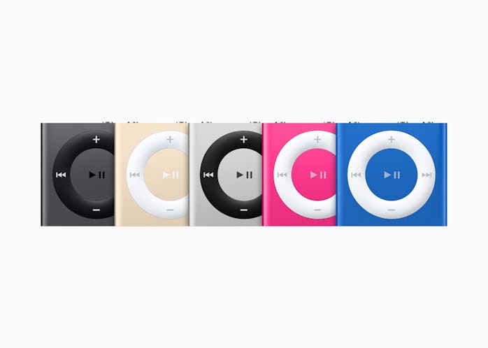 The fourth-generation iPod shuffle