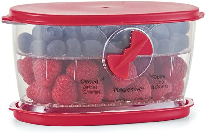 One container can keep any produce fresh longer, from berries and cherries to citrus and grapes.