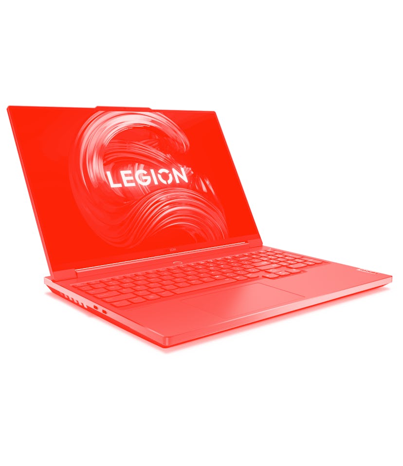 Lenovo Legion 7i gaming laptop 2022 RGB lighting in vents