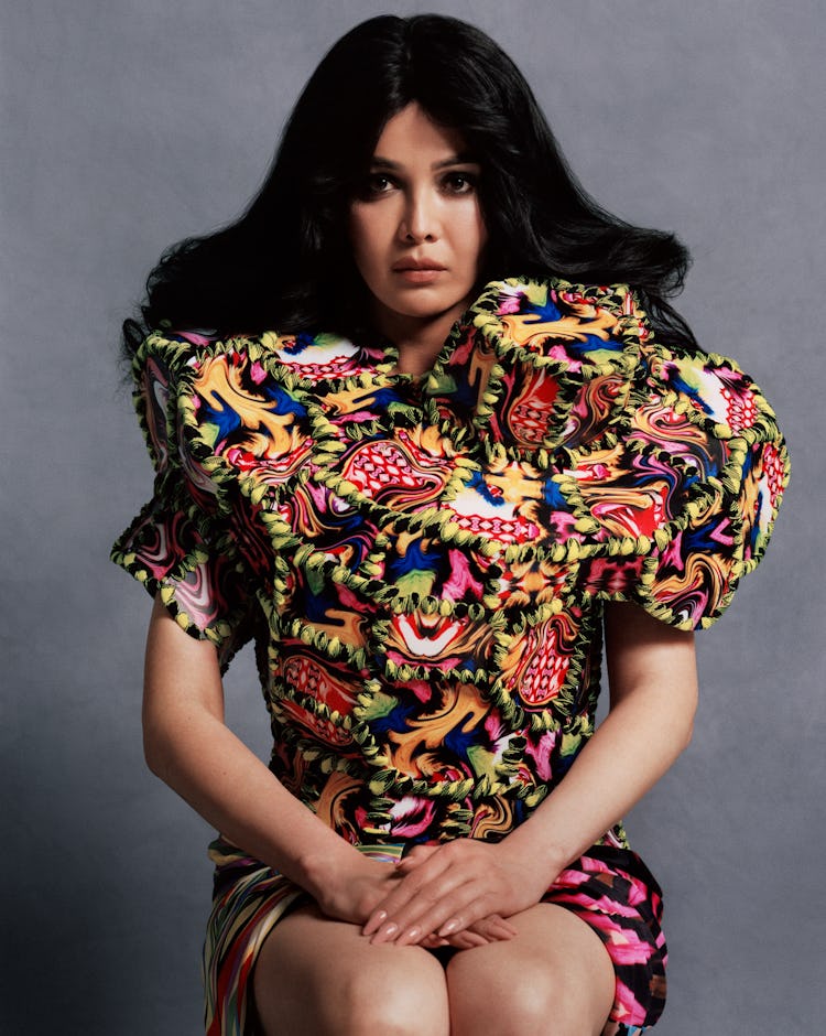 Facility studio manager Llulia Rodriguez wears a top by Nick Cave, made of plastic plates printed wi...