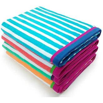 Kaufman Oversized Absorbent Pool Towels (4-Pack)
