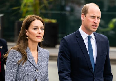 Kate Middleton and Prince Williams arrive at Manchester Arena
