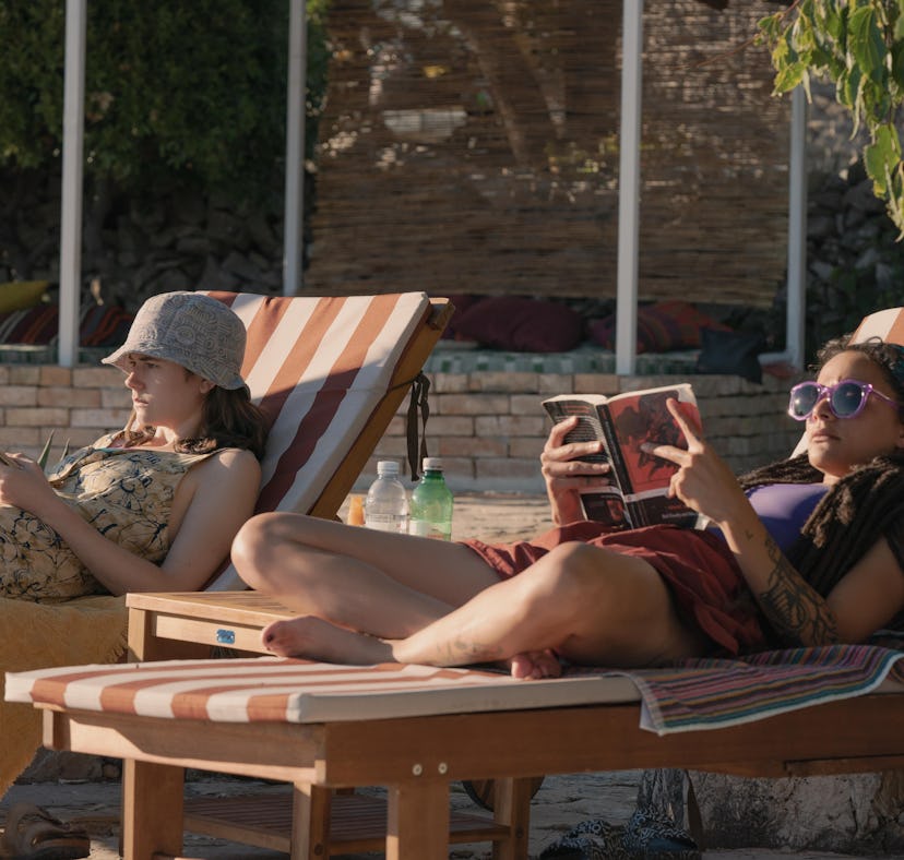 Alison Oliver and Sasha Lane in Hulu's adaptation of Sally Rooney's 'Conversations With Friends'