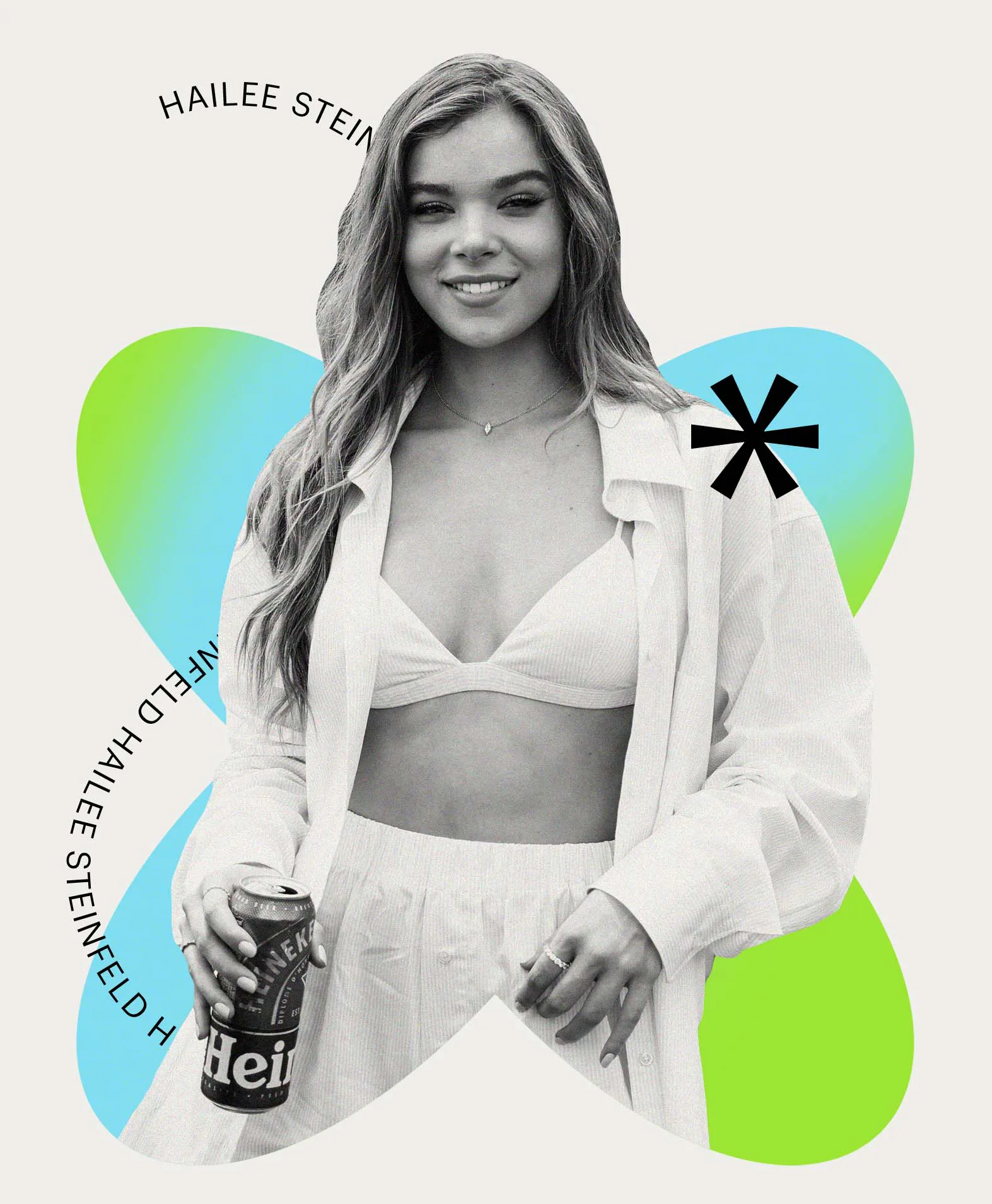 Hailee Steinfeld On Heineken, 