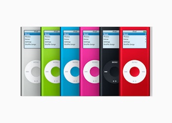 The second-generation iPod nano