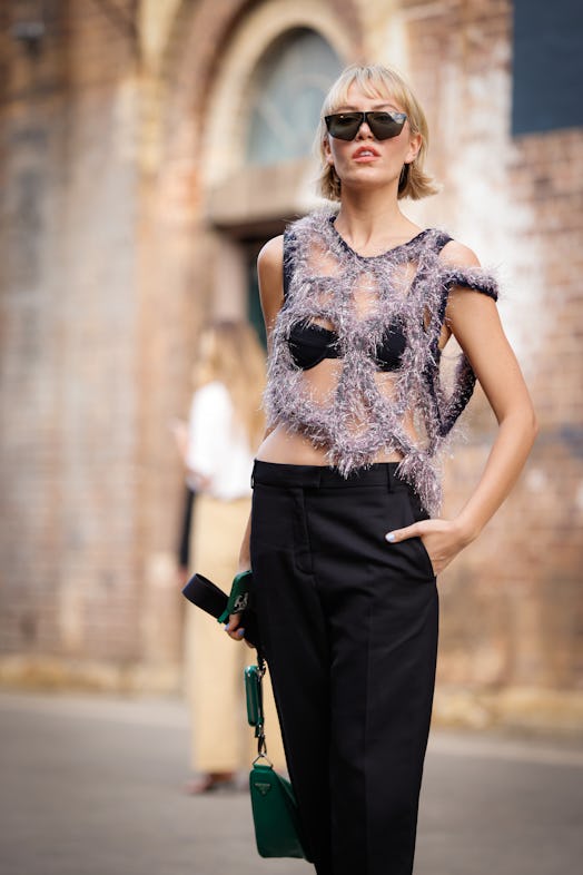  Violet Grace Atkinson attends Australia Fashion Week