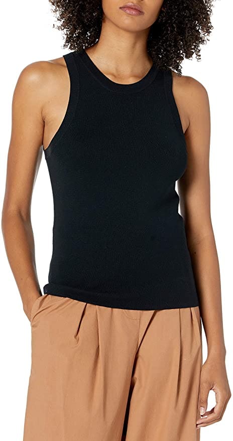 The Drop Gina Fitted Sweater Tank