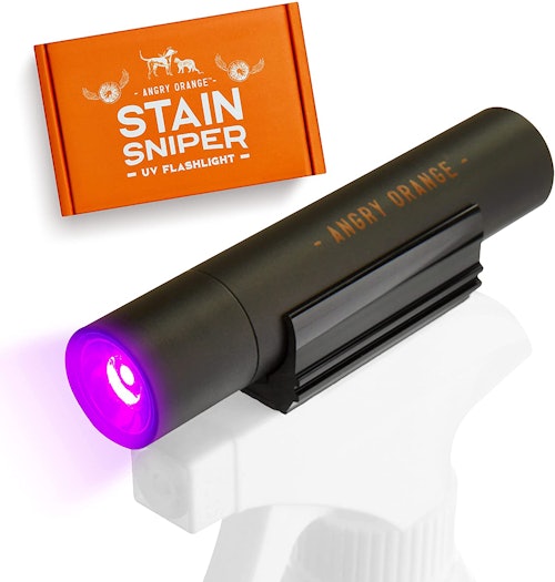 Angry Orange UV Flashlight for Detecting Dog Urine