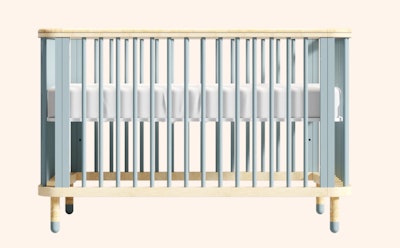 Add the candy cloud crib to your baby registry checklist.