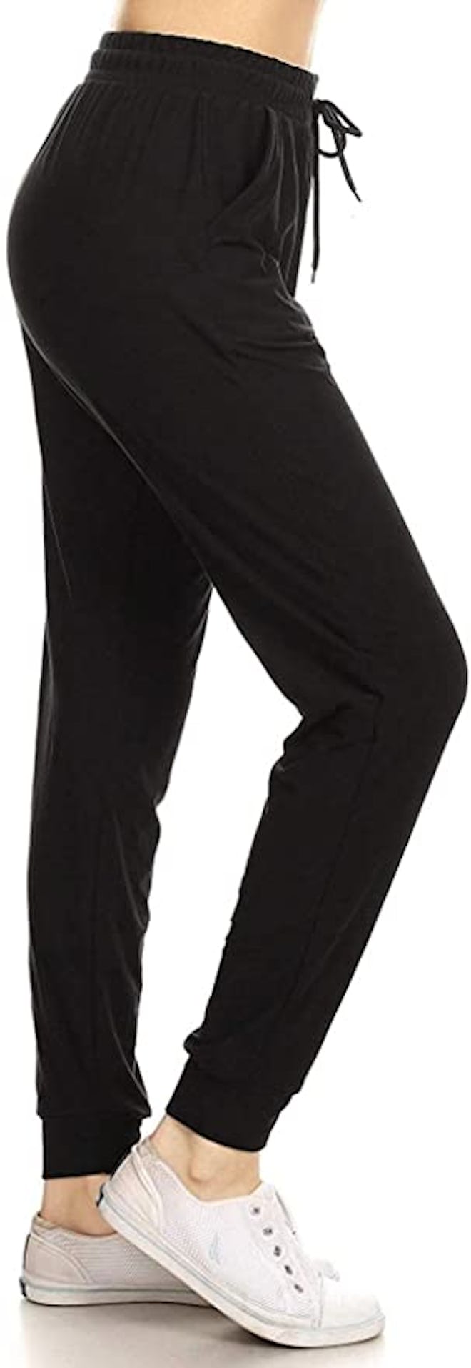 Leggings Depot Cuff Jogger Sweatpants