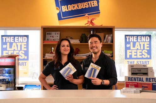 Melissa Fumero and Randall Park of Netflix's 'Blockbuster'