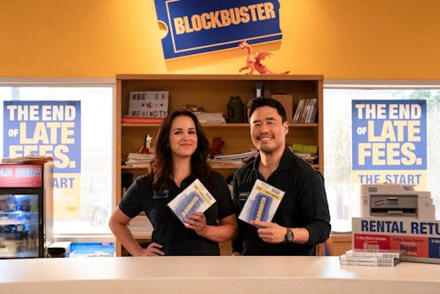 Melissa Fumero and Randall Park of Netflix's 'Blockbuster'