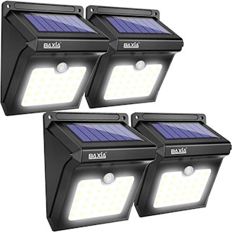 BAXIA TECHNOLOGY Solar Outdoor Lights (4-Pack)