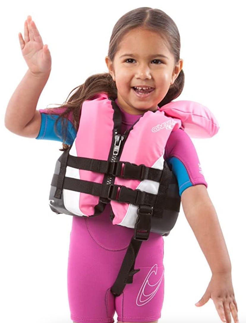 O'Neill Infant Superlite USCG Vest in Pink