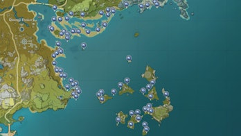 Genshin Impact Yelan material Starconch locations