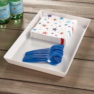 US Acrylic Stackable Serving Tray (Set of 3)