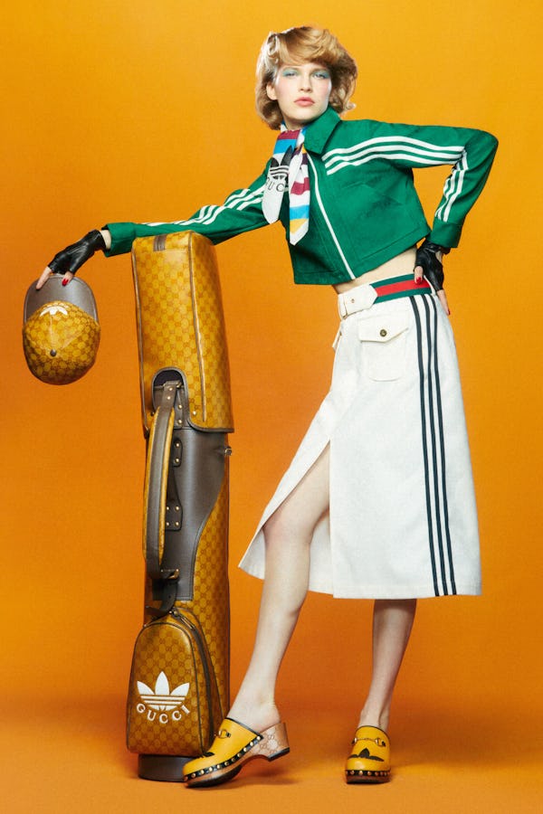 Look from Adidas x Gucci 2022