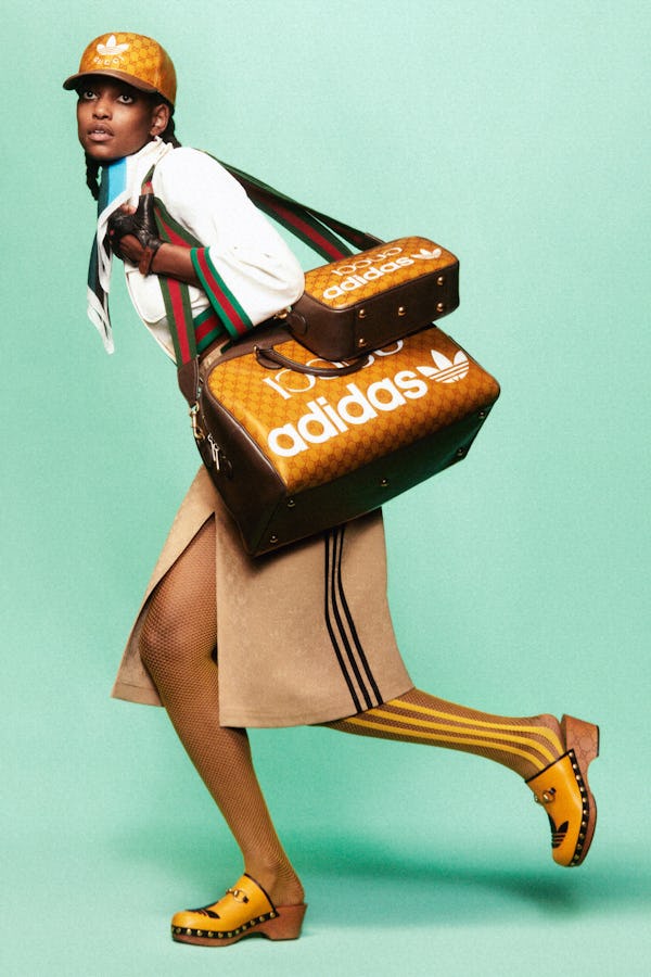 Look from Adidas x Gucci 2022
