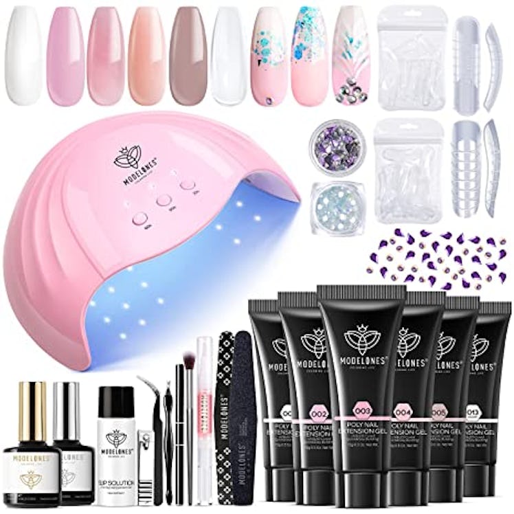 best dual form nail extension kit for bitten nails