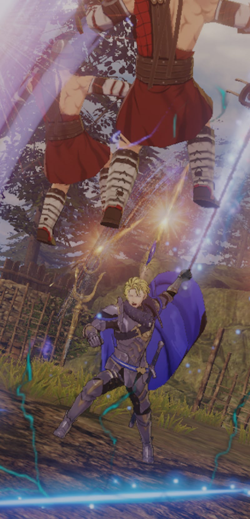 screenshot from Fire Emblem Warriors Three Hopes