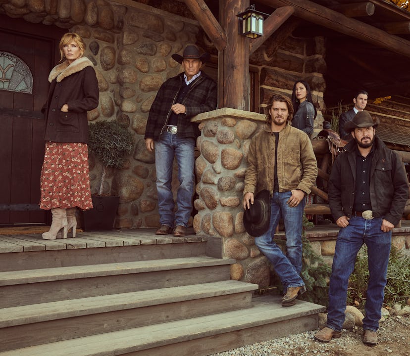 The Dutton family featured in Paramount's 'Yellowstone.'