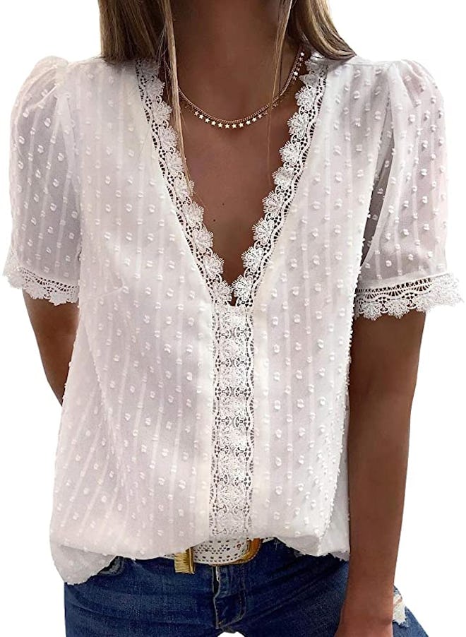 FARYSAYS Lace Top