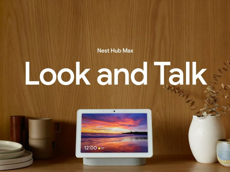 Look and Talk feature on Google Nest Hub Max