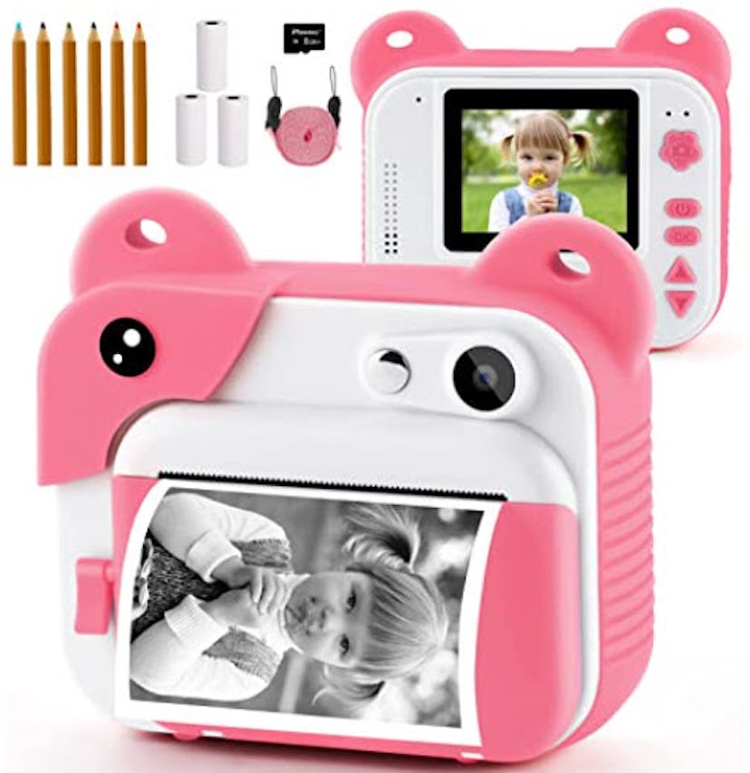 PROGRACE Instant Print Camera for Kids