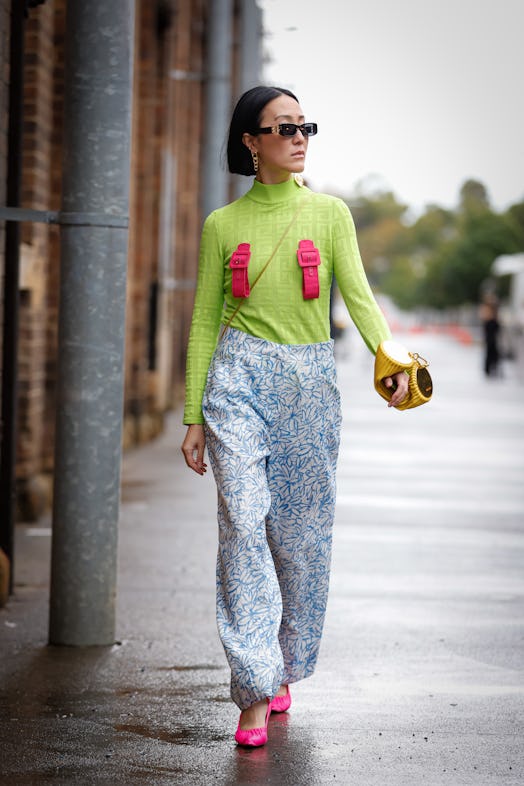 Charlene davis in Givenchy at Australian Fashion Week