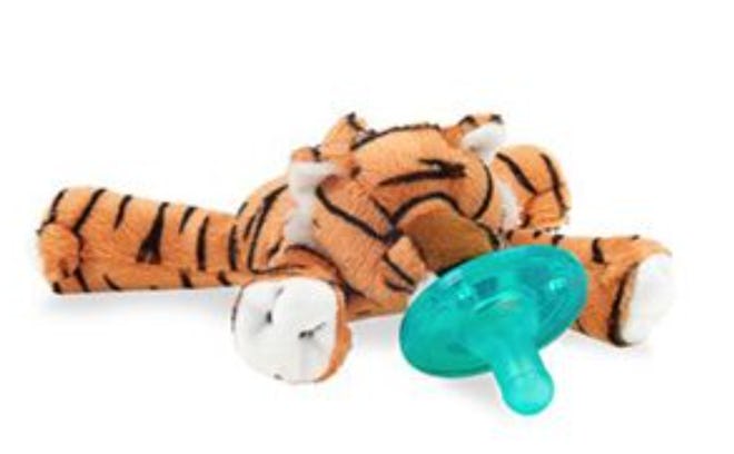 Add the Tiger Pacifier from WubbaNub to your baby registry