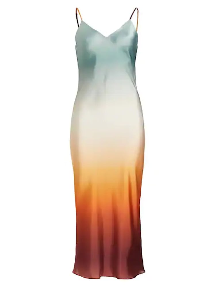 Fe Noel Bella Ombré Midi Slip Dress