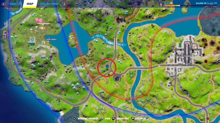 Use Sensor Backpack To Find Energy Fluctuation 'Fortnite' Sensor Backpack guide: How to find the Energy Fluctuation