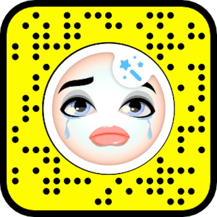 Is the crying face filter on TikTok? This Snapchat Lens is so realistic.