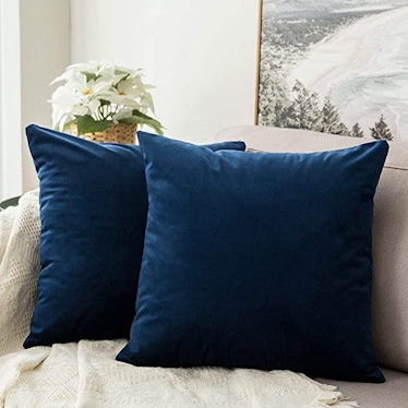 These pillow covers are budget-friendly items on Amazon