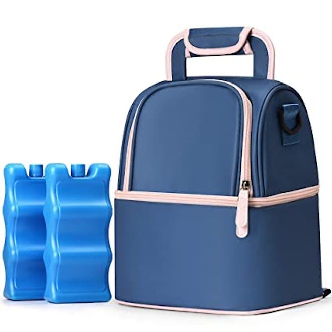 breast milk cooler bag: Amazon NCVI Breastmilk Cooler Bag with Ice Pack