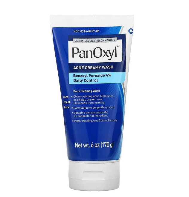 PanOxyl Maximum Strength Antimicrobial Acne Foaming Wash