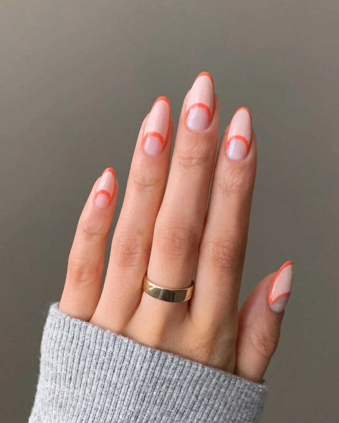 Half Moon Nails Are The French Manicure S Cool Older Sister