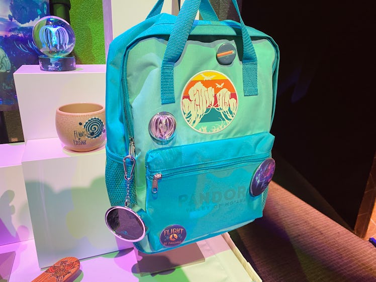 Disney World has new merch that includes an 'Avatar' backpack. 