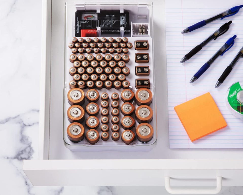 The Battery Organizer and Tester