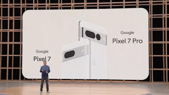 The Pixel 7 and 7 Pro launch in fall 2022 with Android 13.