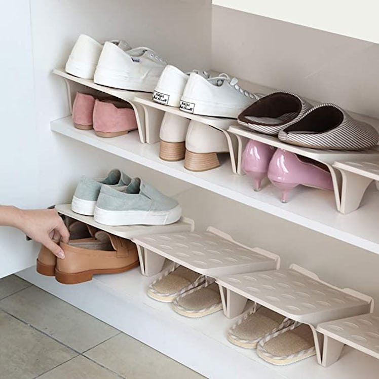 These shoe organizers are budget-friendly items on Amazon that'll make your bedroom look more expens...