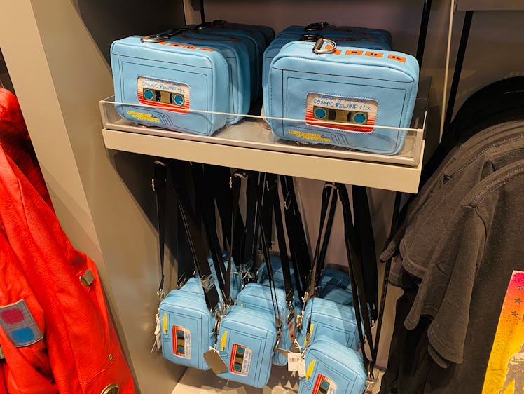 Disney World has new merch that includes 'Guardians of the Galaxy' bags. 