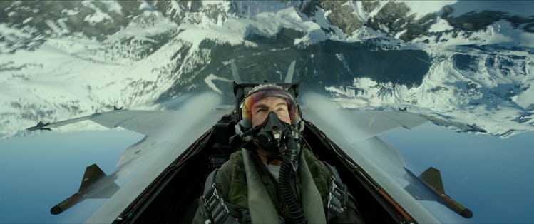 Turns out it’s quiet inside of a fighter jet according to director Joseph Kosinski.