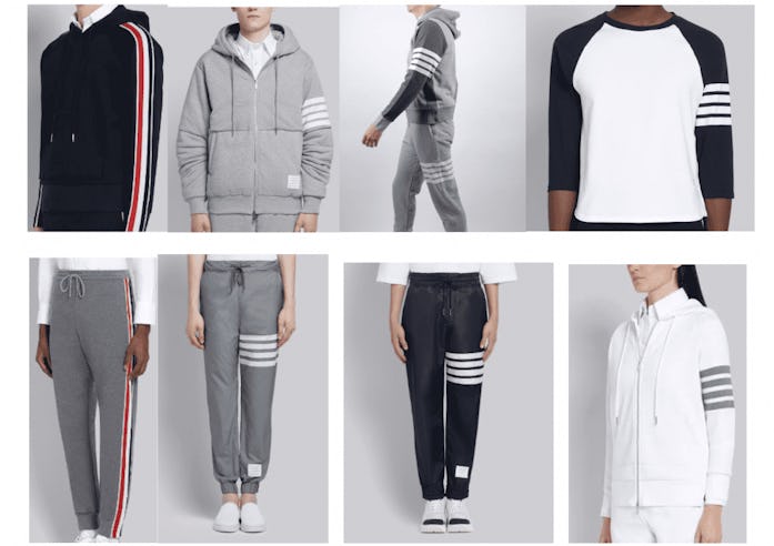 Adidas Thom Browne infringement case