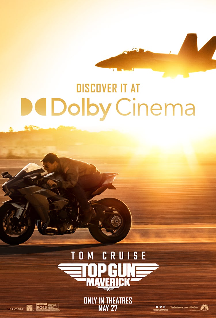 You’ll thank me for recommending Top Gun: Maverick in Dolby Cinema.