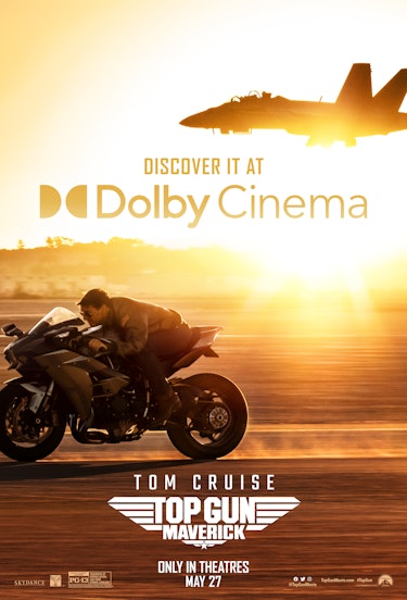 You’ll thank me for recommending Top Gun: Maverick in Dolby Cinema.