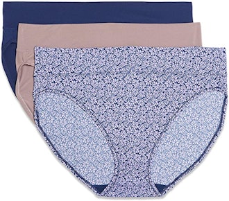 Warner's Blissful Benefits Dig-Free Microfiber Underwear (3-Pack)