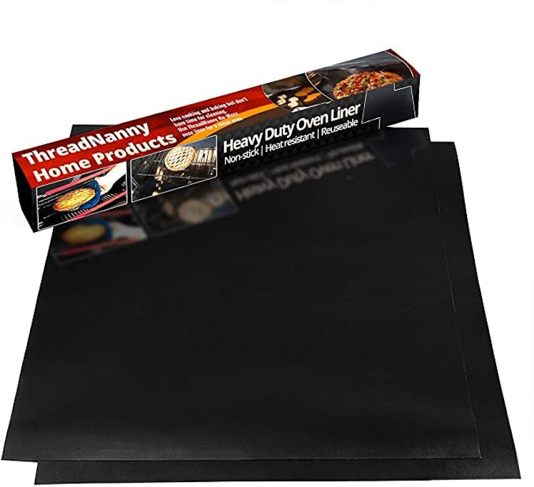 ThreadNanny Duty Non Stick Teflon Oven Liners  (2-Pack)