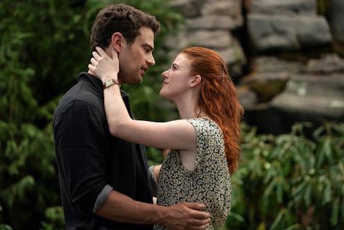 Theo James and Rose Leslie in 'The Time Traveler's Wife.'